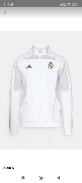 Trening original ADIDAS Real Madrid colectia noua marimea L oficial