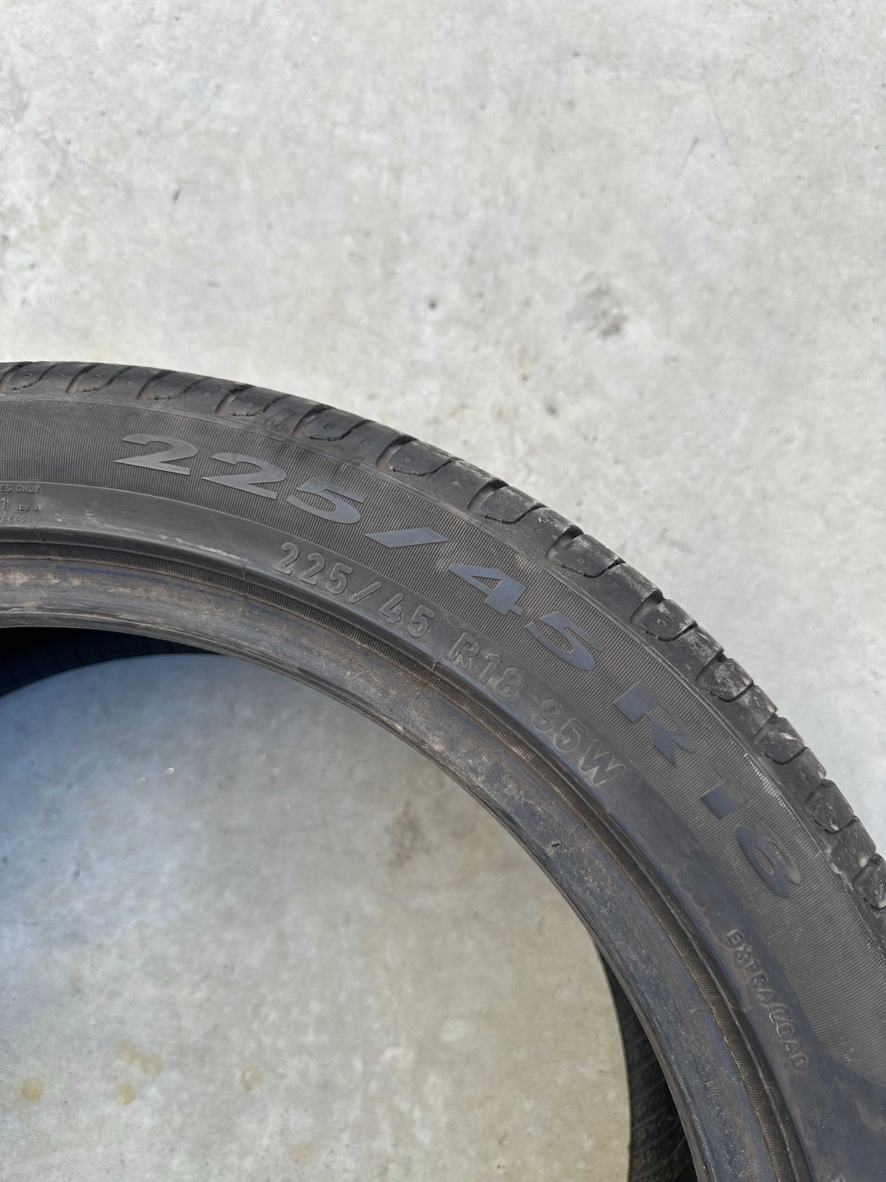 225/45R18 Pirelli - Livrare Rapida, Garantie, Stare foarte buna!