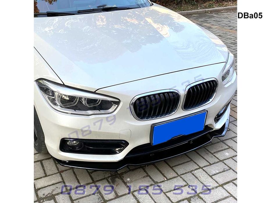 Тунинг лип спойлер предна броня BMW 1 F20 F21 бмв ф20 ф21 добавка