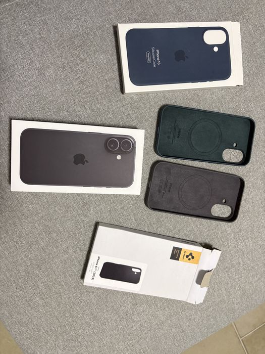 Iphone 16 128GB Black Като НОВ 100% батерия  ,ГАРАНЦИЯ А1