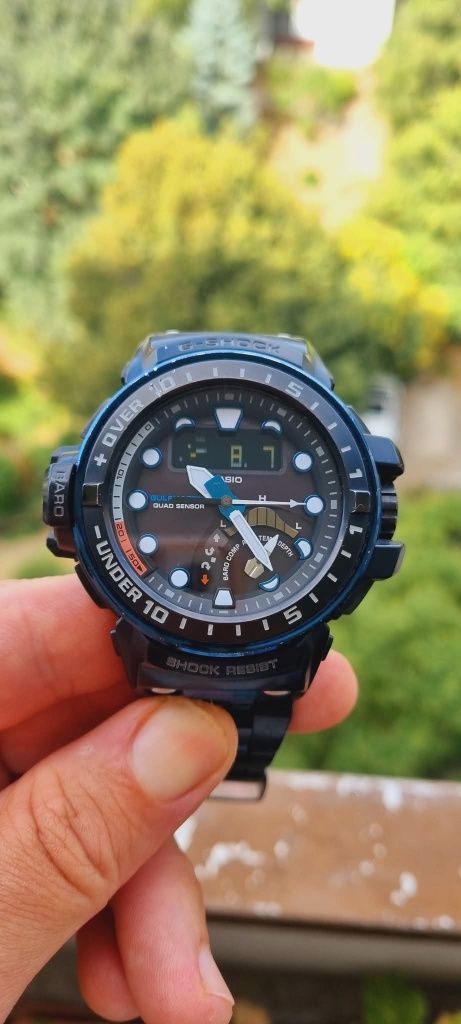 Vand Casio G Shock Gulfmaster GWN-Q1000 Mudmaster Rangeman Frogman GWG