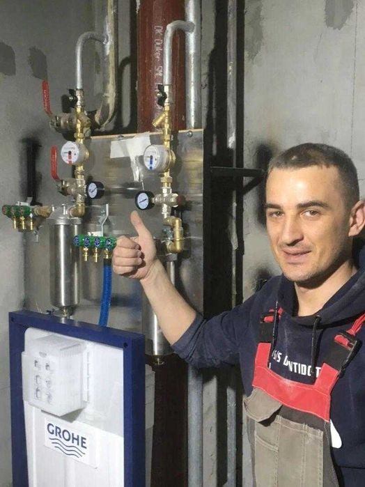 Сантехник. Услуги сантехника. Монтажные работы. Прочистка.