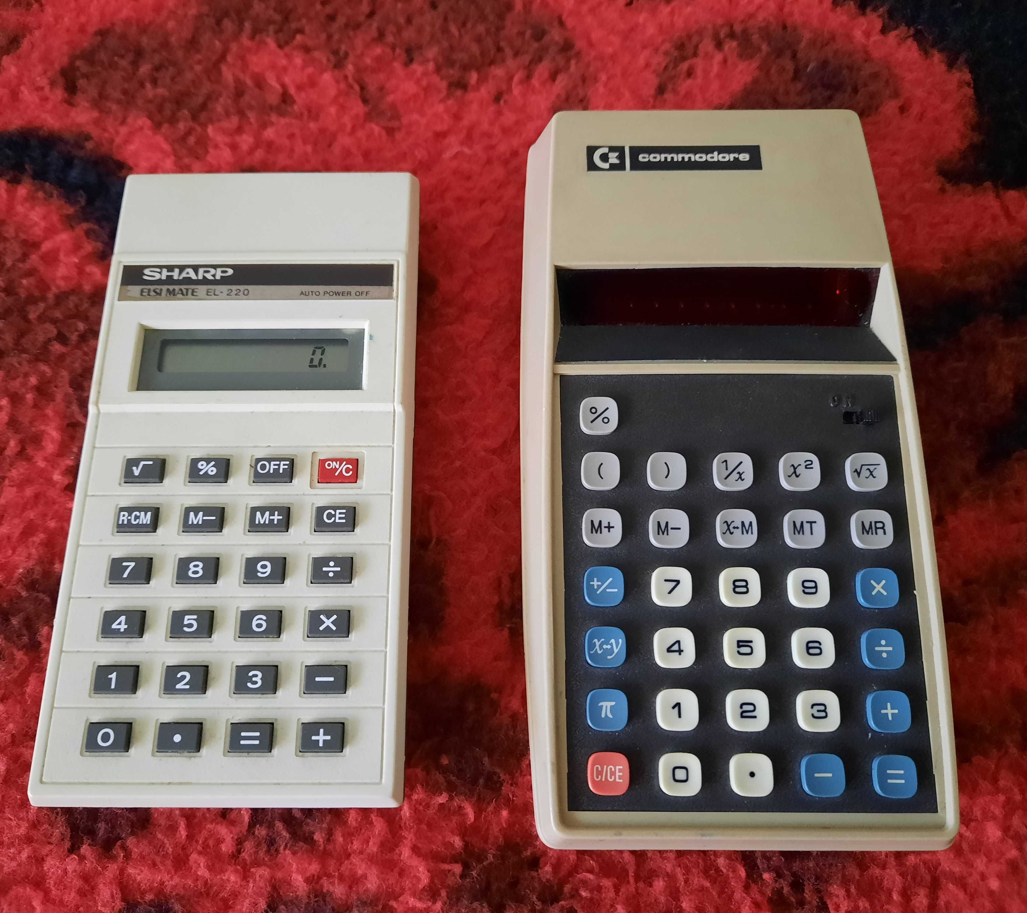 Calculator Texas,Sharp,commodore