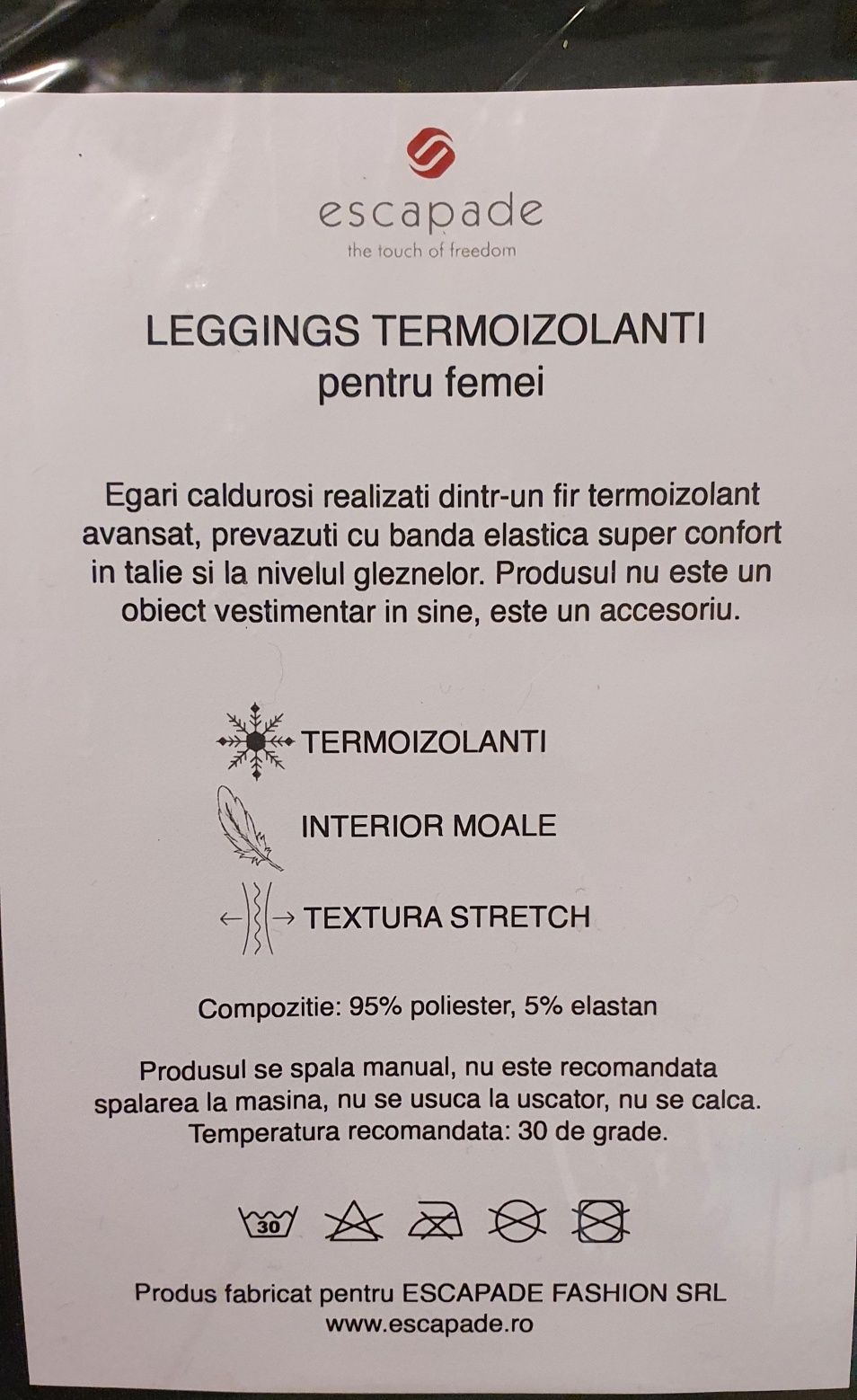 Colanti termoizolanti, S/M, L/XL