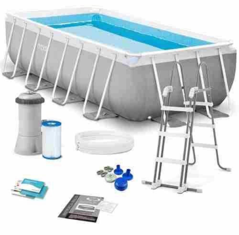 Intex 4metrli Arzon narxda basseyn бассейн каркасный с фулл комплект