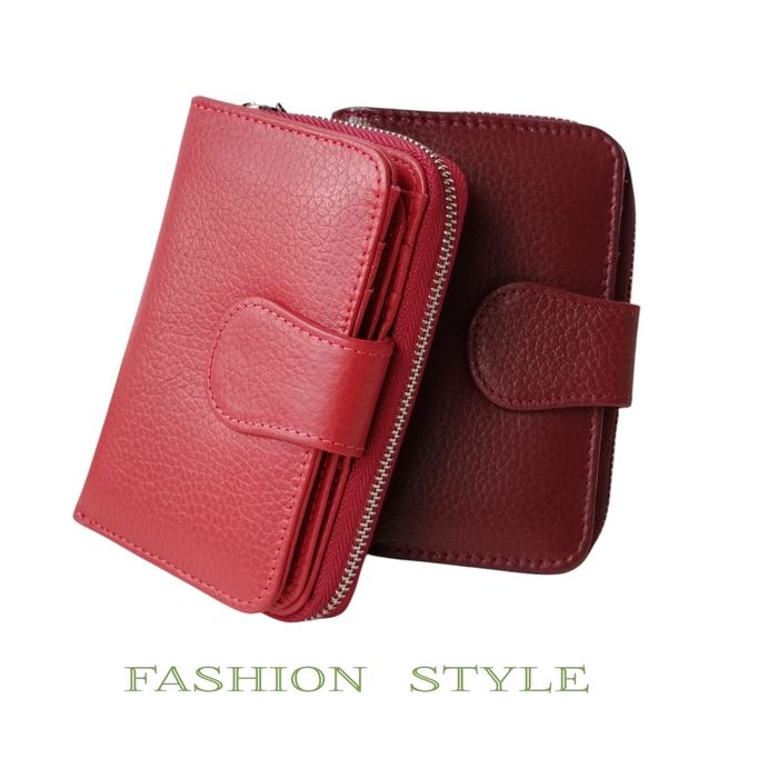 Дамски портфейл от естествена кожа