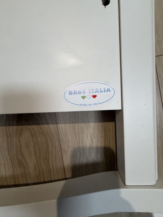 Patut balansoar bebe Baby Italia cu sertar si roti