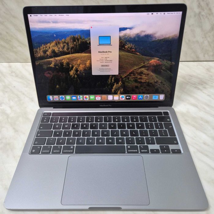 Laptop Apple MacBook Pro M1 512gb 2021 Silver cu Touchbar Zeus 32713