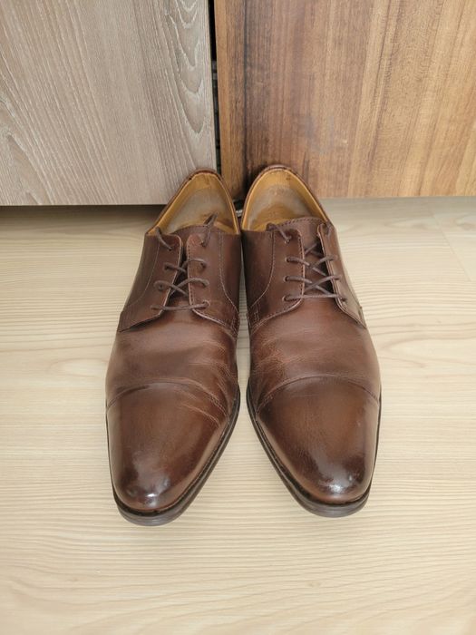 Pantofi eleganţi din piele Roberto Renzo, mărimea 39, ANTI SHOCK