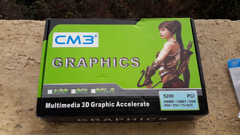 Placa video de colectie nVIDIA Geforce FX 5200 PCI 256MB DDR 128bit