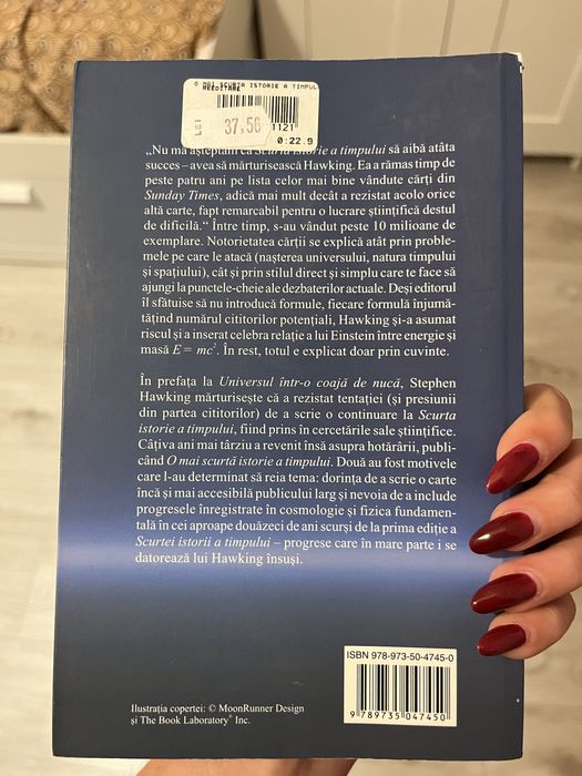 Stephen Hawking si Leonard Mlodinov - O Mai Scurta Istorie a Timpului