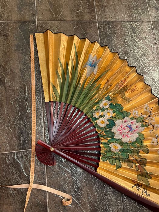 Evantai japonez pictat pentru perete
