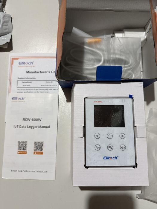Elitech IoT Data Logger RCW-800W Termometru digital monitorizare 24h