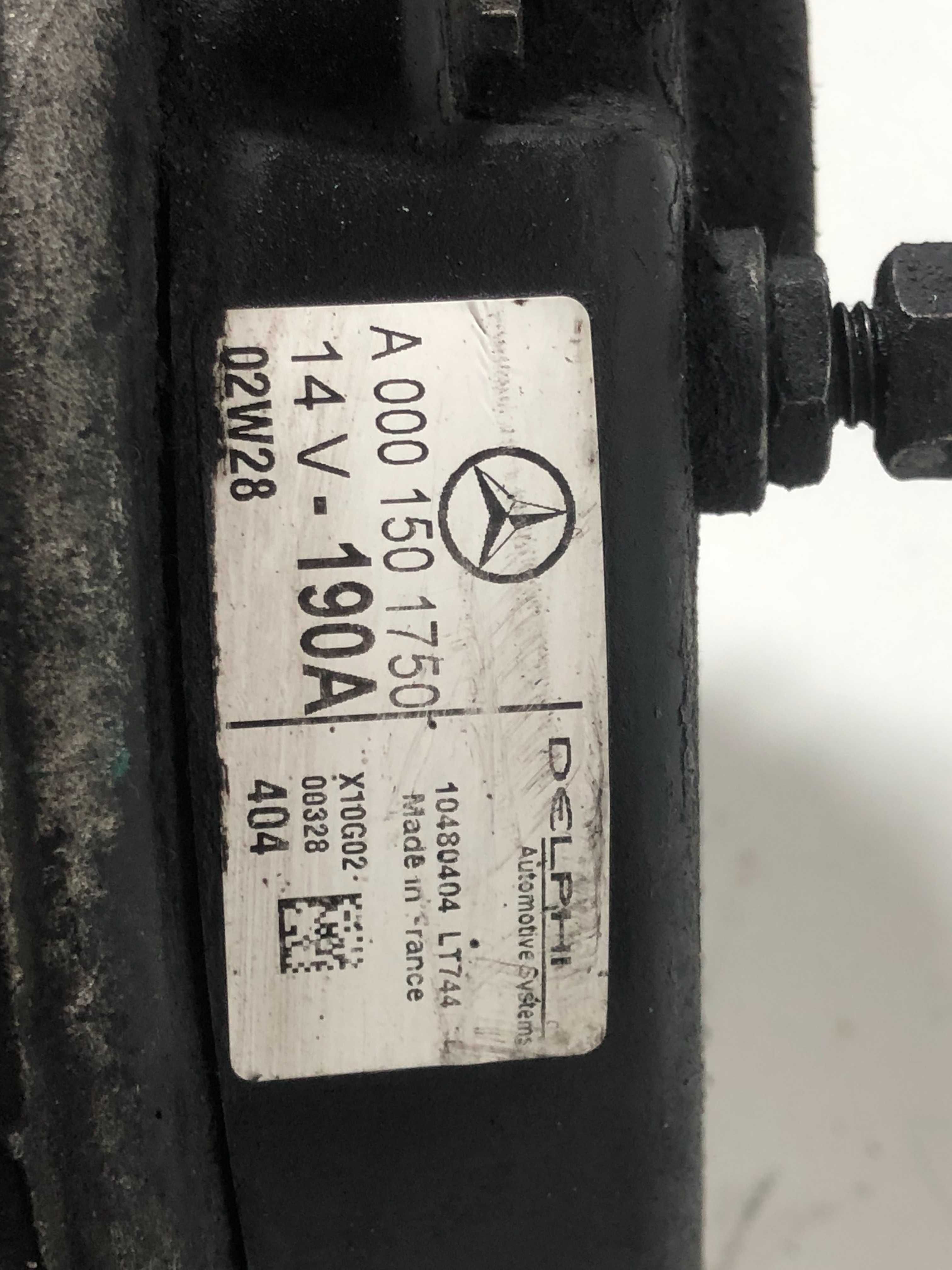 Генератор Mercedes W203 2.2 Cdi 143кс 2002