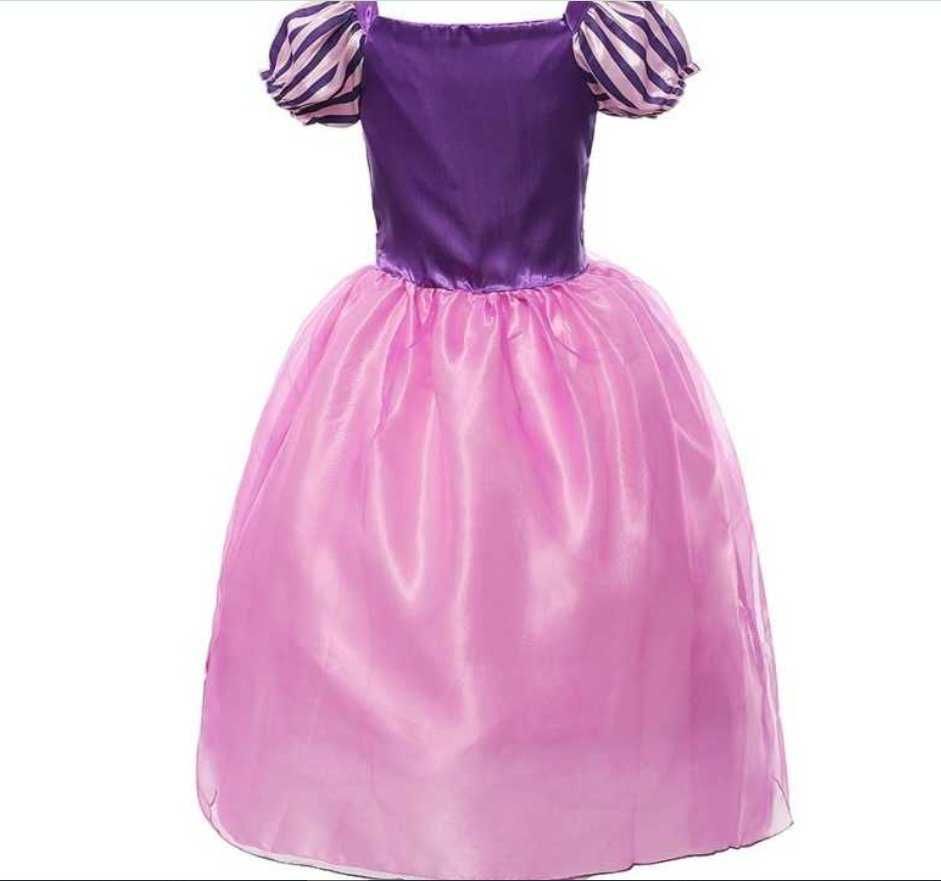 Принцеса Рапунцел лилав костюм за малки момичета