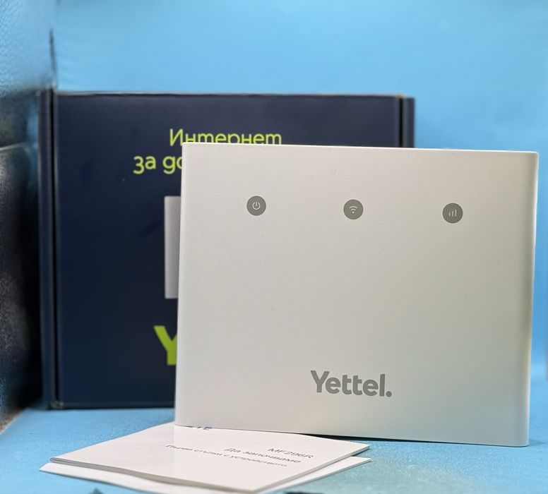 Чисто Нов 4G LTE рутер ZTE Yettel MF296R