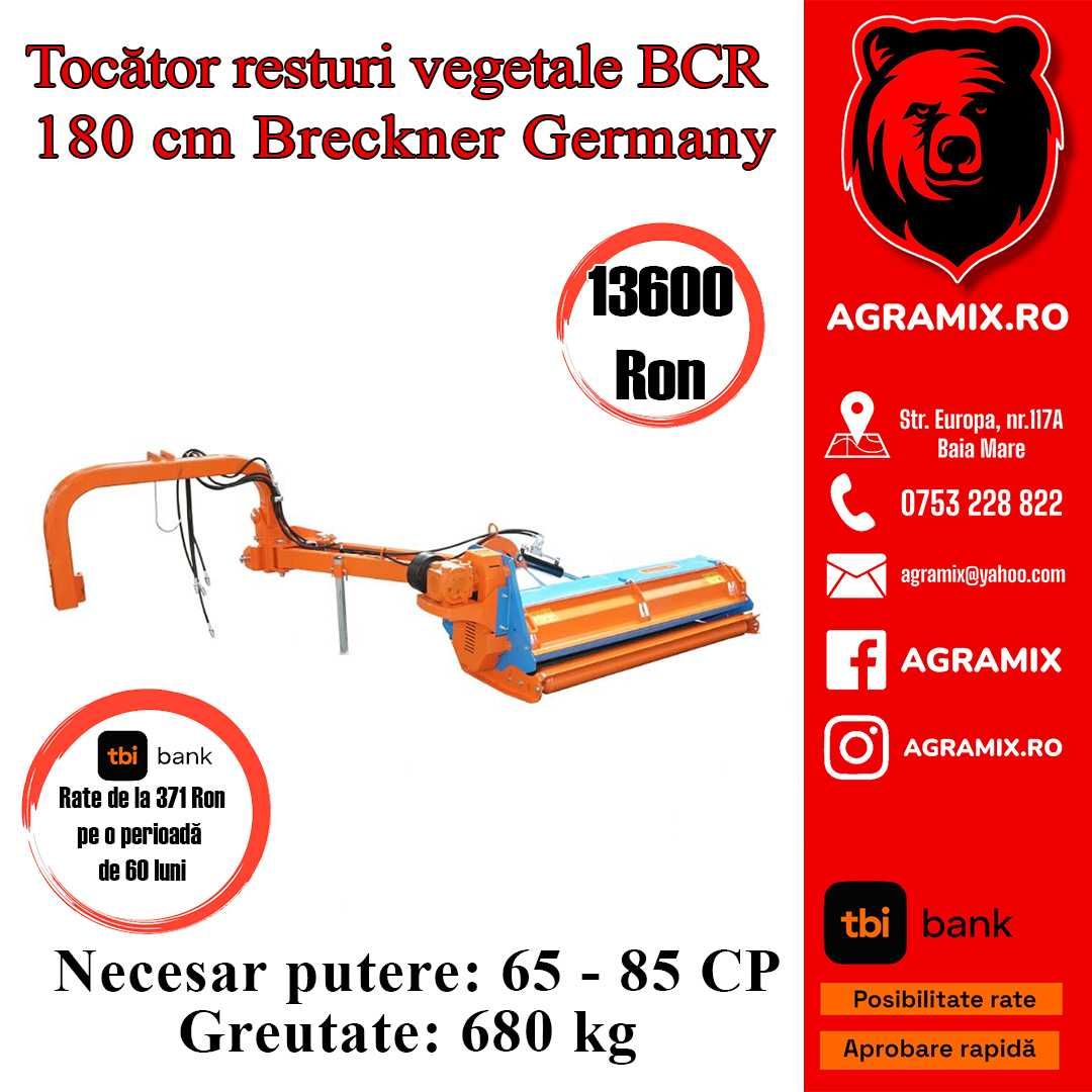 Tocatoare resturi vegetale BC R1.4- 1.8 - 2 metri Agramix noua