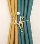 Set 2 legători draperie noi model pisică