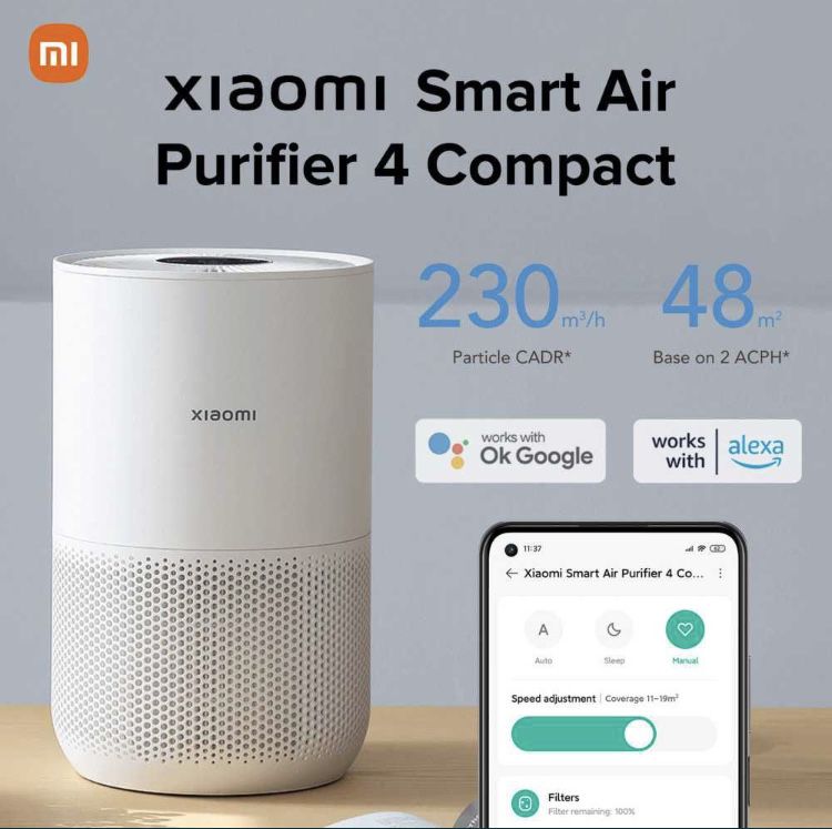 Havo tozalagich 4 compact воздухоочиститель 4компакт Xiaomi brend