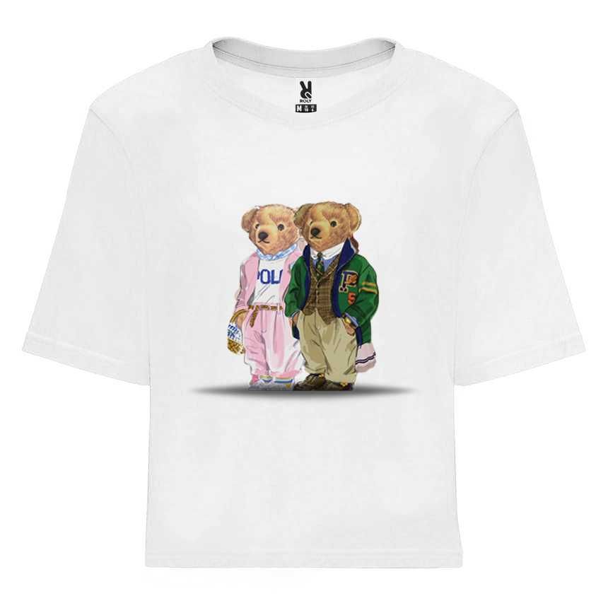 ЛЯТО 2024! CROP TOP - къса дамска тениска RALPH BEAR - 4 МОДЕЛА!