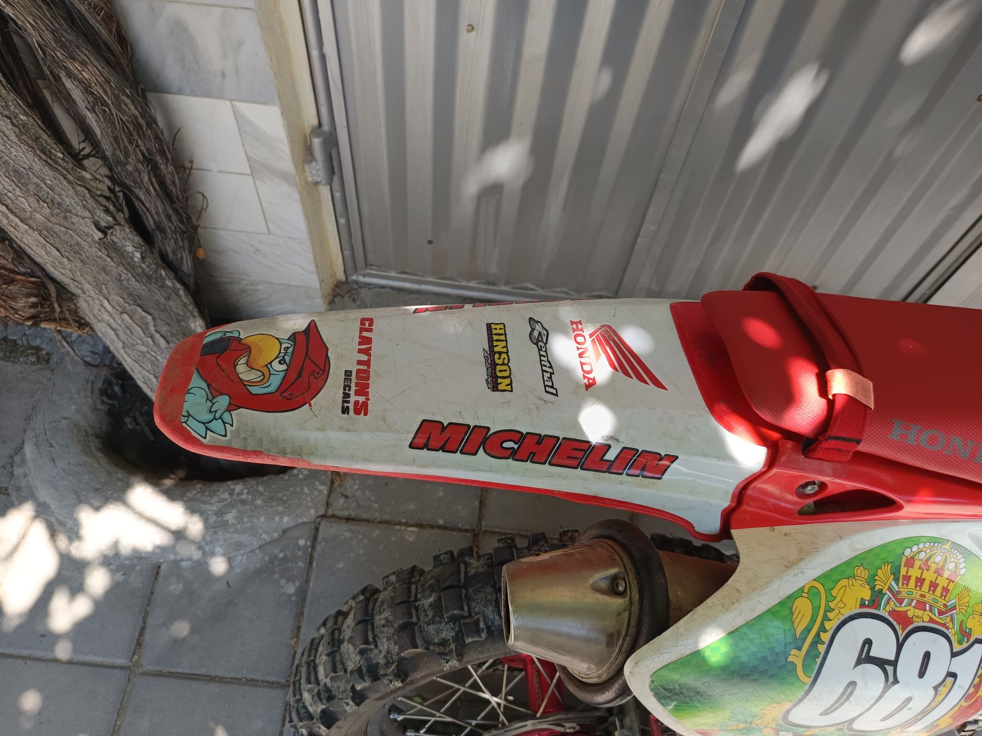 Комплект пластмаси и капак статор за CRF 450 R 2007