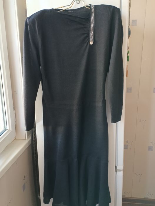 Женское шерстяное платье