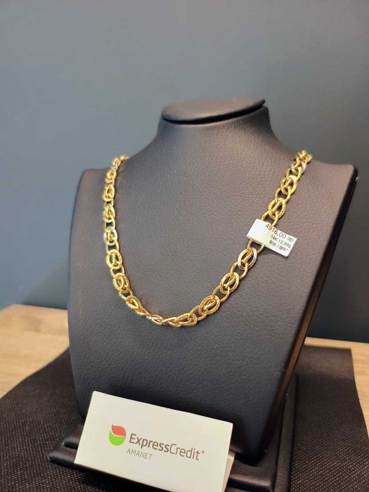 (Ag51) Lant aur 14K 12.29g b808 - Garantie 2 ani!