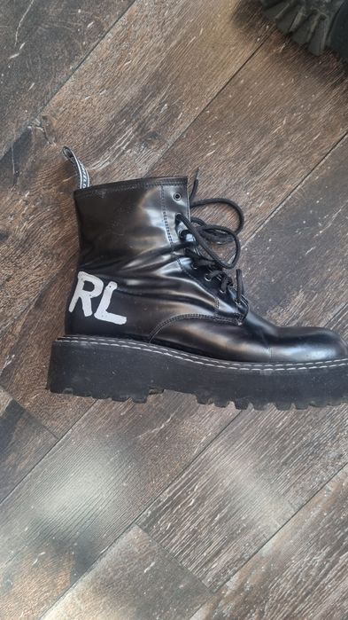 Karl Lagerfeld естествена кожа N41  боти