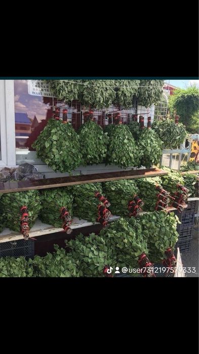 Продам банные веники березовые