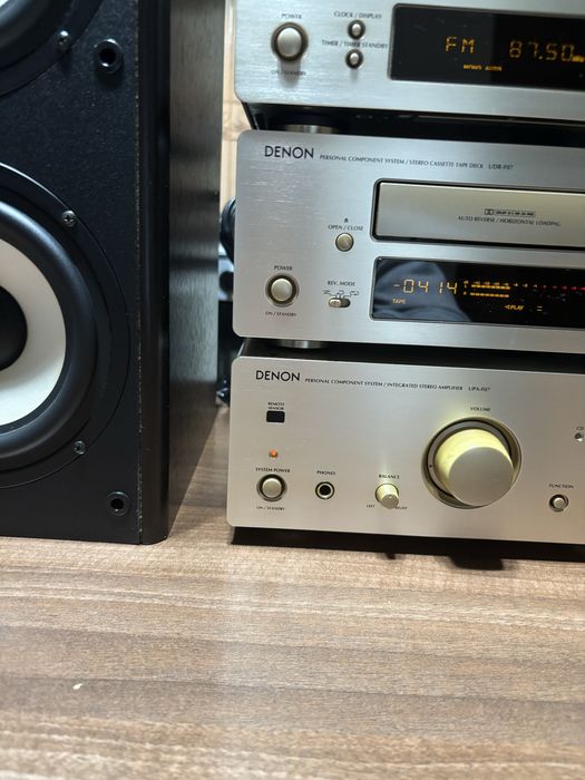 Combina denon cu boxe microlab active