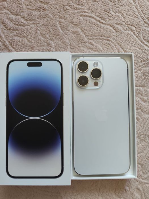 Apple Iphone 14 pro max Silver 256 GB