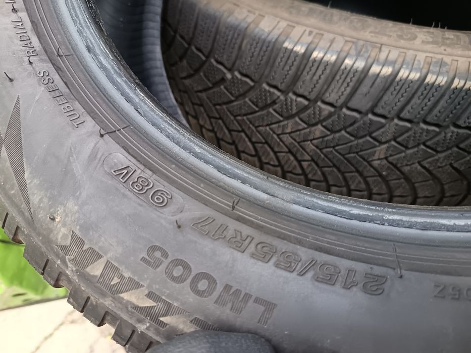 Anvelope MS iarna 215 55 17 bridgestone 2024 6mm