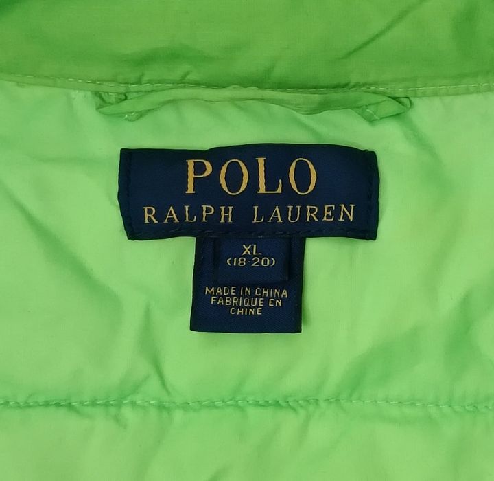 POLO Ralph Lauren Vest оригинален елек XS зелена грейка