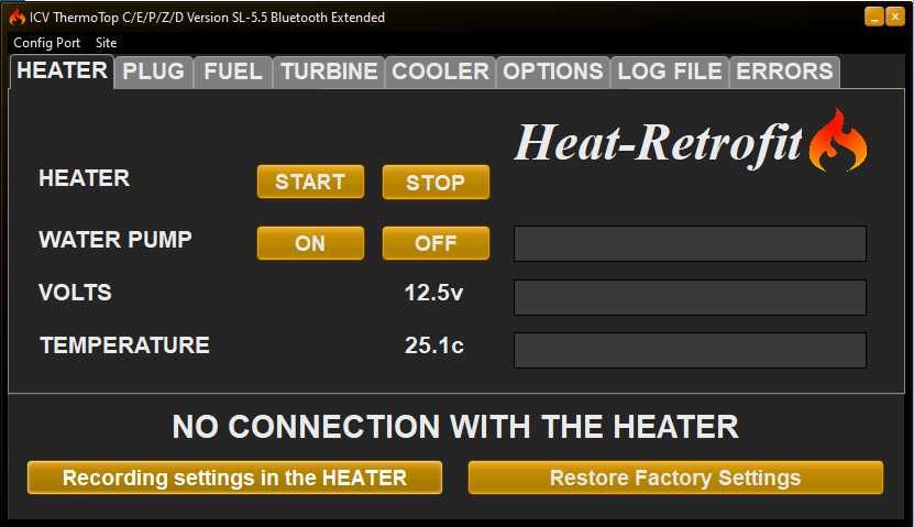 ECU SL-5.5  Заместител на Webasto Thermo Top C,E,Z