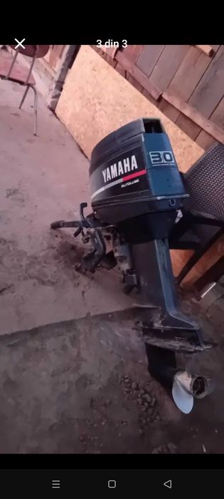 Vând schimb motor barca Yamaha 30 Cp autolube