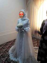 Hijob kelin ko'ylak. Свадебное платье для hijabies