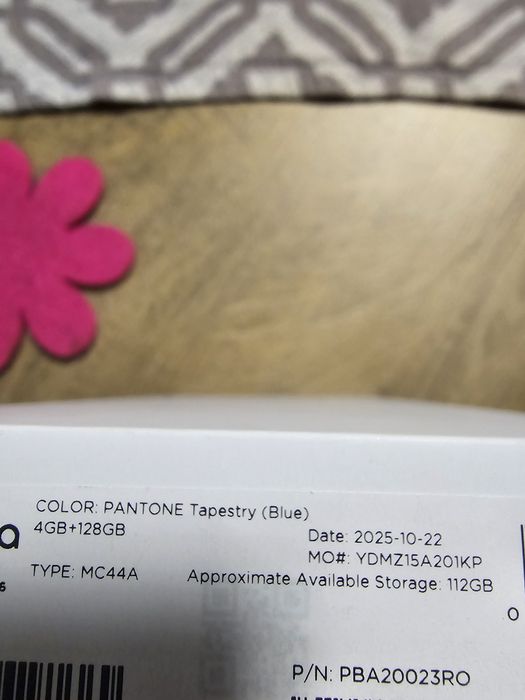 Telefon Moto G 6 Blue, NOU cu garanție, 4Gb RAM 128 intern