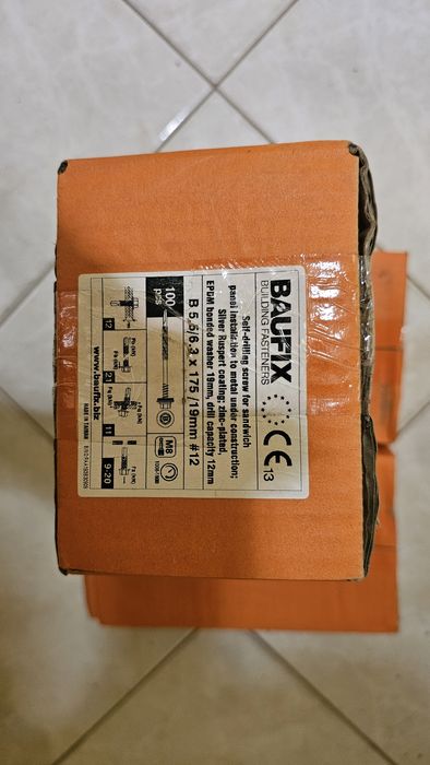 Винтове за сандвич панели 5.5/6.3 х 175