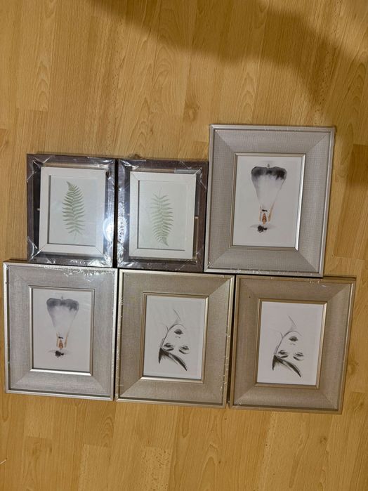 Комплект от 6 нови фоторамки