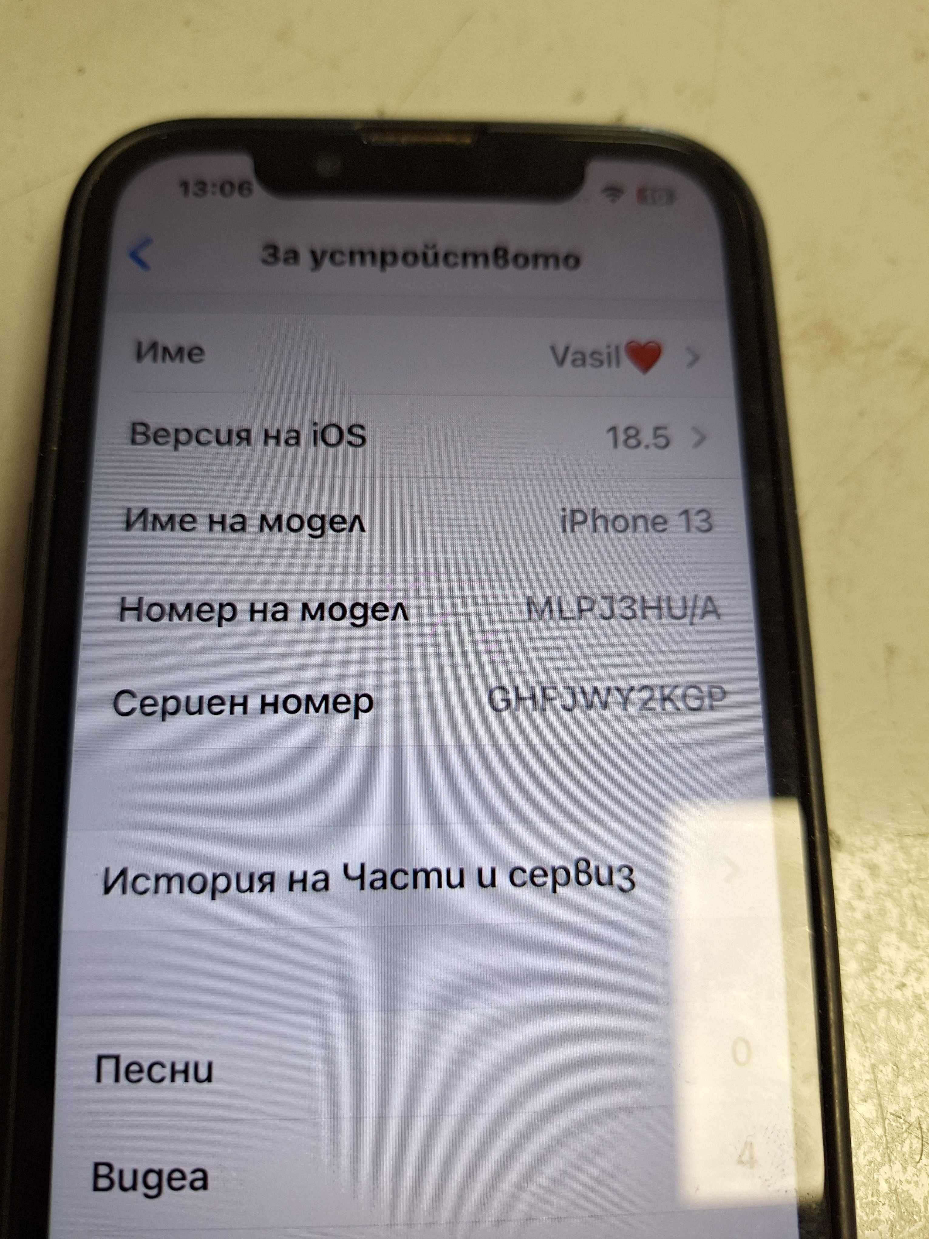 Iphone           13           128GB