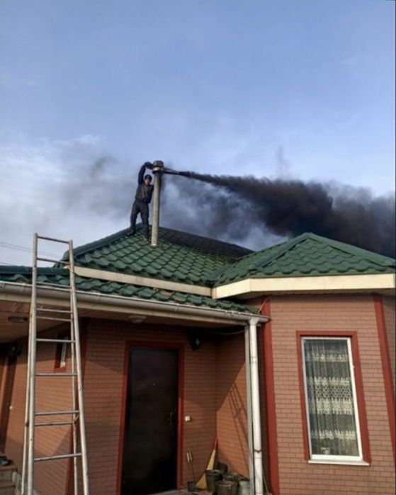 Чистка дымоходов