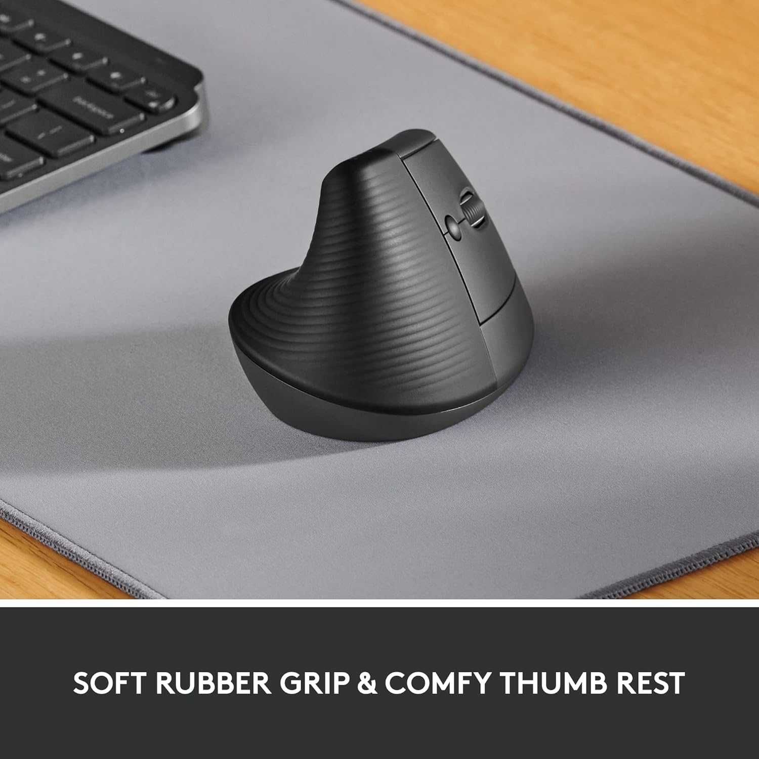Logitech Lift безжична ергономична мишка
