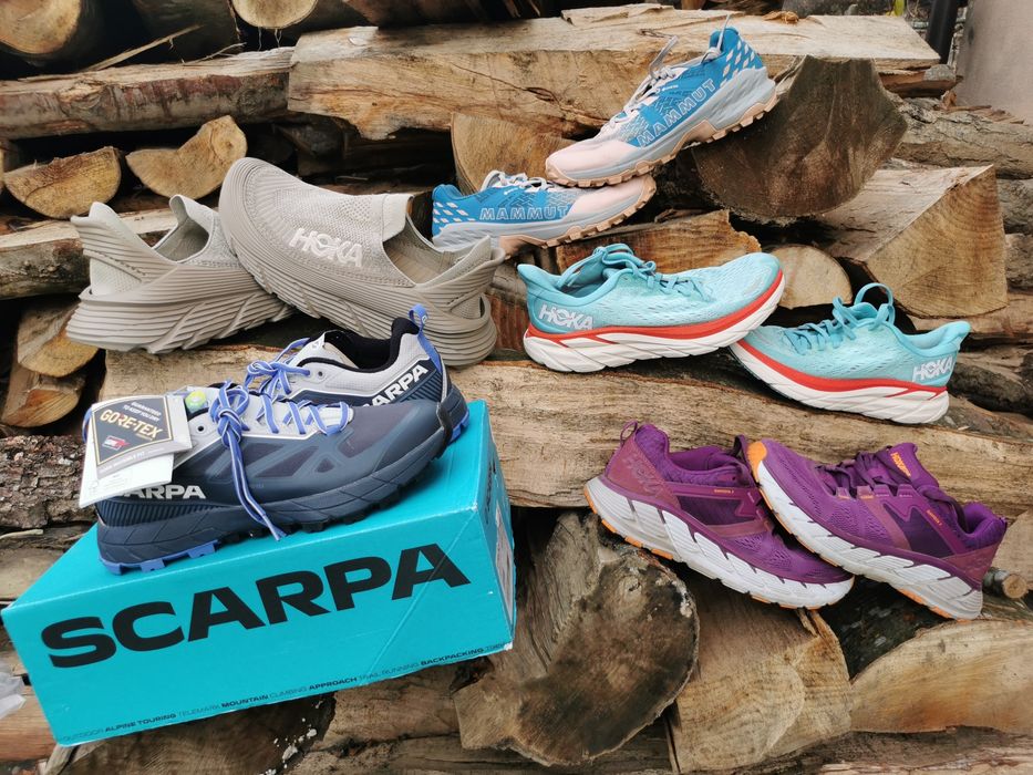 Ghete alergare outdoor Hoka Scarpa Mammut