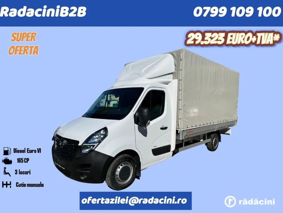Opel MOVANO Opel Movano bena cu prelata