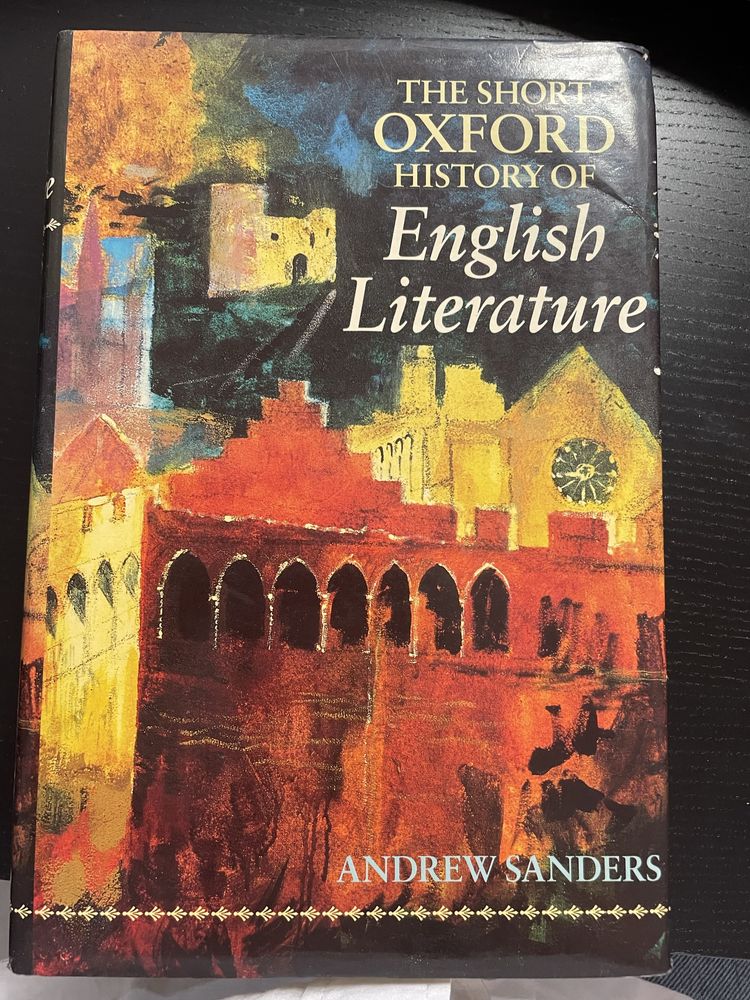 The Short Oxford History - English Literature (literatura engleza)