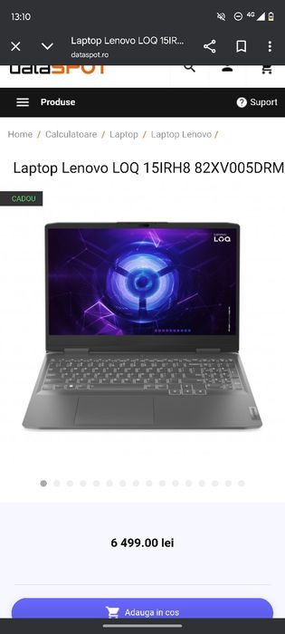 Laptop gaming Lenovo loq rtx 4050