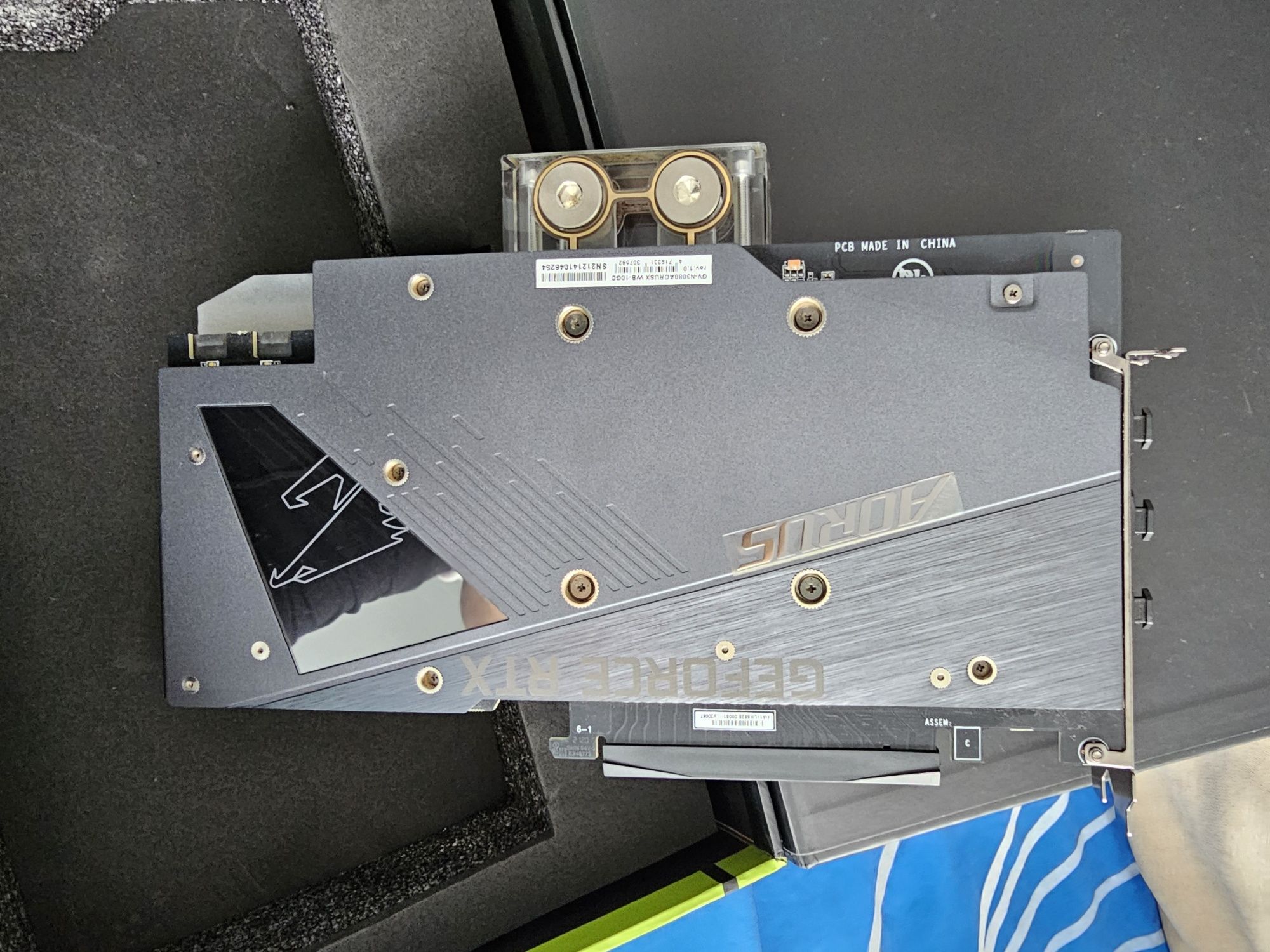 3БР RTX3080 XTREME WATERFORCE Asus Evga Gigabyte Aorus EKWB  видеокарт