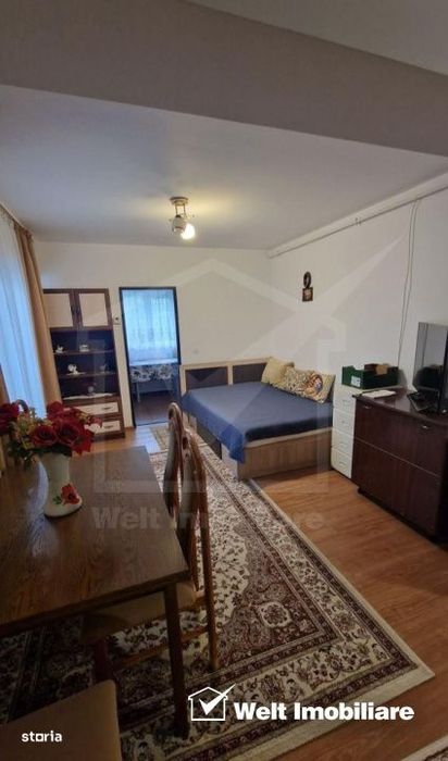Apartament cu 1 camera, 42mp, parcare cu acces doar pentru riverani, S
