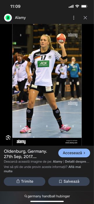 Tricou Germania Handbal original