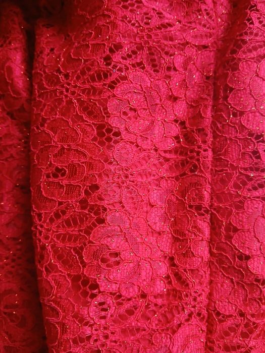 Официална червена рокля нова с етикет